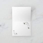 Bee-ing With Yous お気に入りの サンキューカード (内部)