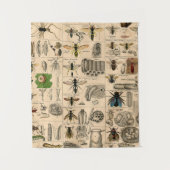 Bee Insect Bug Wasp Natural History Bees タペストリー (正面)