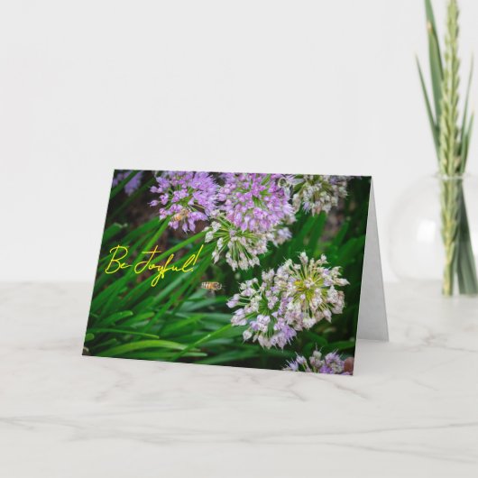 Bee Joyful: Encouragement Card カード (正面)