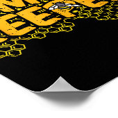 Bee-keeper Funny Beekeeng Pun Humor Honey Aarist G ポスター (角)