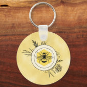 Bee Keychain キーホルダー (裏面)
