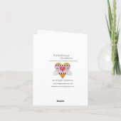 Bee Kindグリーティングカード シーズンカード (裏面)