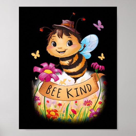 Bee Kindステッカー2 ポスター (正面)