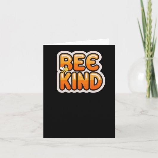 Bee Kindステッカー カード (正面)