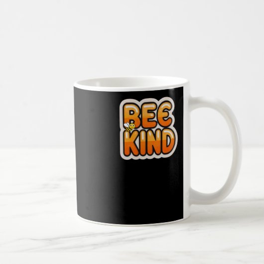 Bee Kindステッカー コーヒーマグカップ (右)