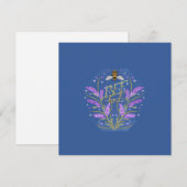 Bee Kindフローラデザイン – メやる気を起こさせるッセージ シーズンカード (正面/裏面)