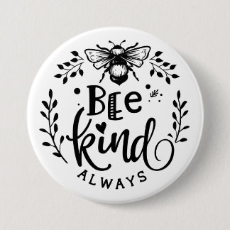 Bee Kind常時ボタン 缶バッジ