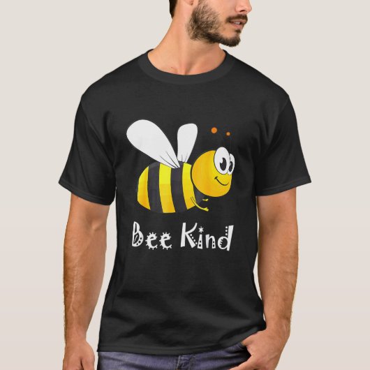 Bee kind愛する女性たち男性キッズ tシャツ (正面)