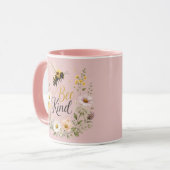 Bee Kind アクセントマグ マグカップ (正面左)