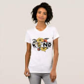 Bee Kind – エレガントファッション Tシャツ (正面フル)