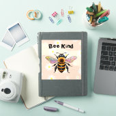 Bee Kind カットビニールステッカー シール (iPadカバー)