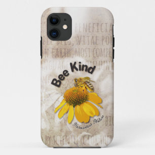 Bee Kind – 調和のとれた自然 iPhone 11 ケース