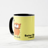 Bee kind (Be Kind) 励ましのキャラクターキャット マグカップ (正面左)