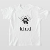 Bee Kind Christian KidのTシャツ Tシャツ (レイダウン)
