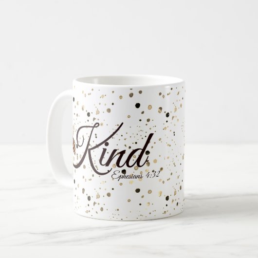 Bee kind   coffee mug コーヒーマグカップ (正面左)