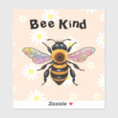 Bee Kind cut vinyl sticker シール (シート)