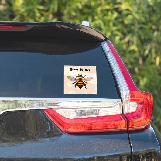 Bee Kind cut vinyl sticker シール (車体側面)