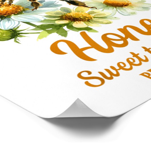 Bee Kind Kindness Motivational Kind Words Are Like ポスター (角)