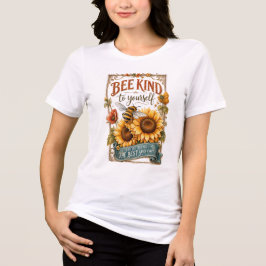 Bee Kind to Yourself - Bella & Canvas トライブレンドTシャツ