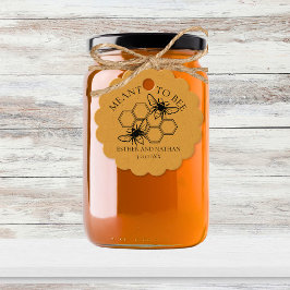 Bee Kraft's 結婚 Thank You フェイバータグ