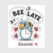 Bee Late Sticker シール (シート)