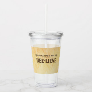 BEE-LIEVE - アクリルタンブラー