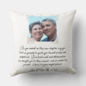 Bee-lieve in Your Journey Bee卒業記念 クッション (裏面)