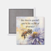 Bee-lieve in Yourself Magnet マグネット (正面/裏面)