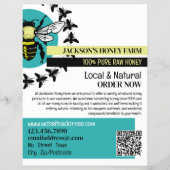 Bee Logo - Beeyard, Honey Farm 広告's チラシ (正面)