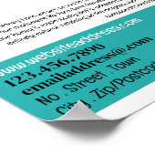 Bee Logo - Beeyard, Honey Farm 広告's ポスター (角)