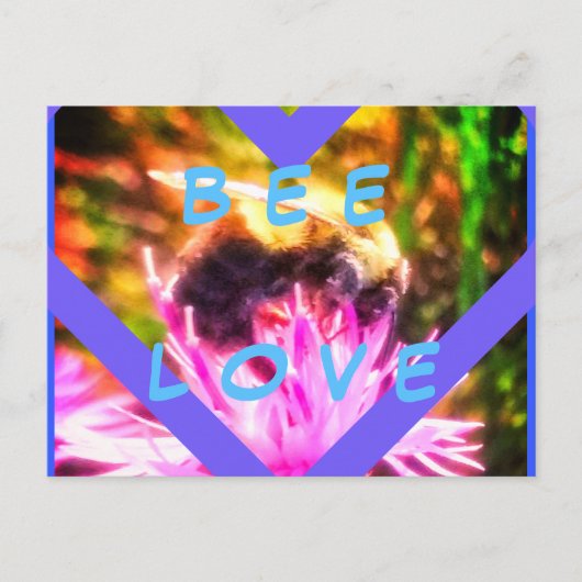 BEE LOVEはがき ポストカード (正面)