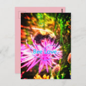 BEE LOVE ORIBRIGHTはがき ポストカード (正面/裏面)