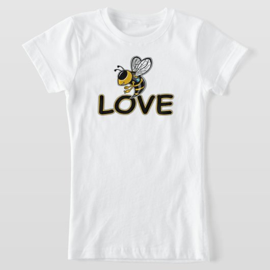 BEE LOVE  Tシャツ (レイダウン)
