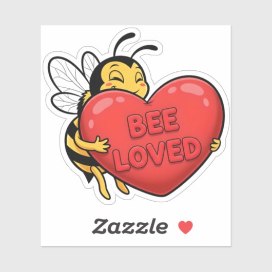Bee Loved Sticker シール (シート)