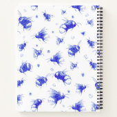Bee Lover Travel Journal Gift for Mom Friends ノートブック (裏面)