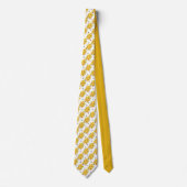 Bee Lovers Honeycomb Custom Necktie ネクタイ (正面)