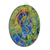 Bee Mindful &  忘れ-me-not Flowers ダーツボード (正面左)