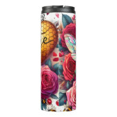 Bee Mineバラ:スウィートバレンタインの抱擁 タンブラー (裏面)