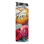 Bee Mineバラ:スウィートバレンタインの抱擁 タンブラー (回転右)