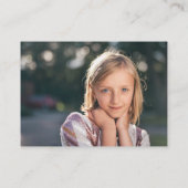 Bee Mine花ピンク赤い教室バレンタイン エンクロージャーカード (裏面)