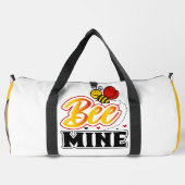 Bee Mine ハート ダッフルバッグ (裏面)