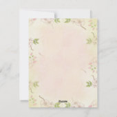 BEE Mine バレンタイン！  クラスルーム ホリデー カード (裏面)