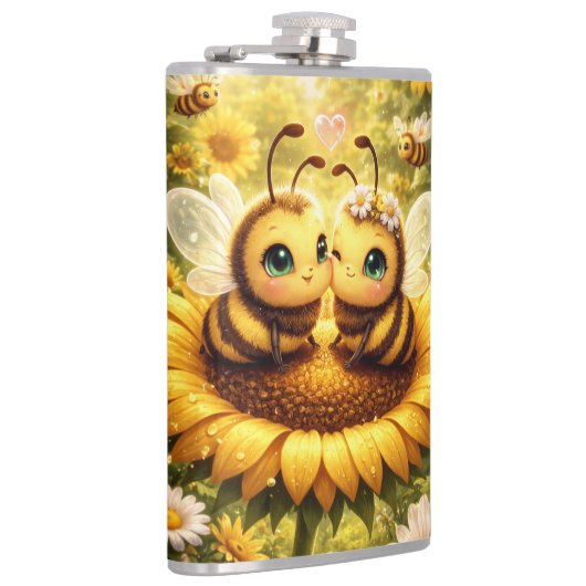 BEE Mine ヒマワリ フラスク (右)