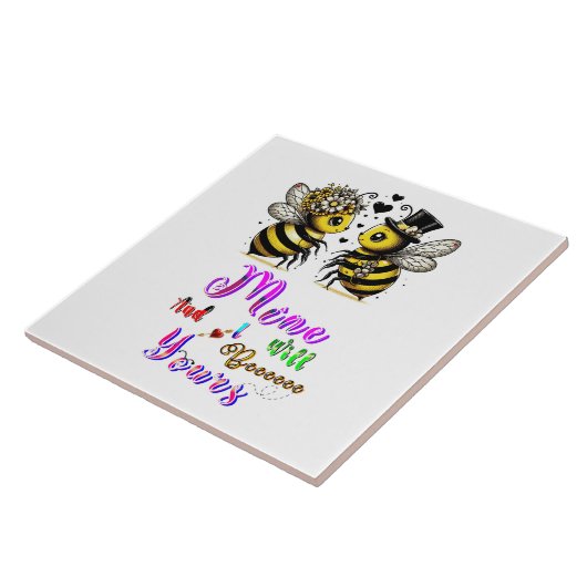 Bee Mine And I Will Bee Yours タイル (側面)
