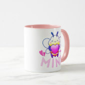 BEE MINE - BE MINE おもしろい VALENTINE DAY マグカップ (正面右)