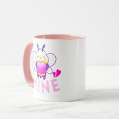 BEE MINE - BE MINE おもしろい VALENTINE DAY マグカップ (正面左)