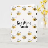 Bee Mine Forever Love Card カード (黄色い花)