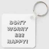 BEE Mine Sunflower キーホルダー (裏面)