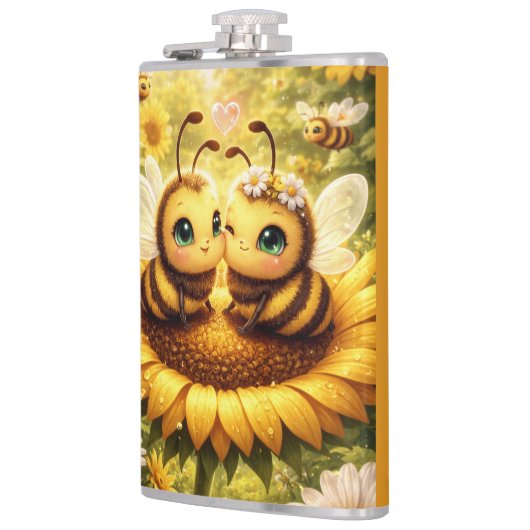 BEE Mine Sunflower フラスク (左)