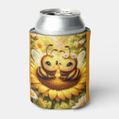 BEE Mine Sunflower 缶クーラー (缶正面)